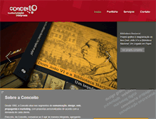 Tablet Screenshot of conceito-online.com.br